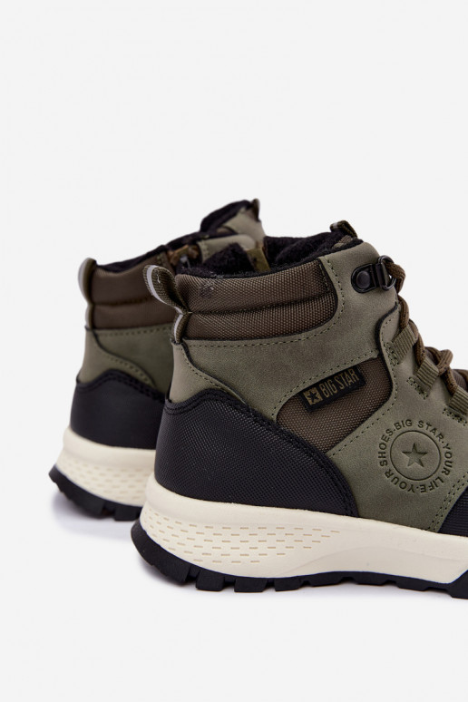 Botas verdes aisladas para niños Big Star UU374001