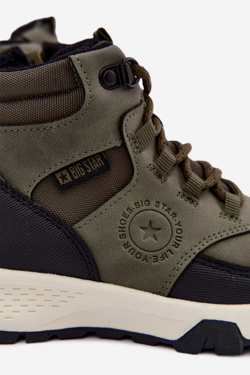 Botas verdes aisladas para niños Big Star UU374001