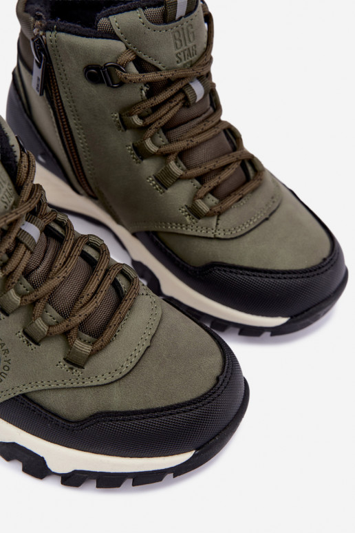 Botas verdes aisladas para niños Big Star UU374001
