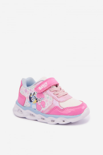 Zapatillas para niños Bluey con suela brillante 8704215 en rosa