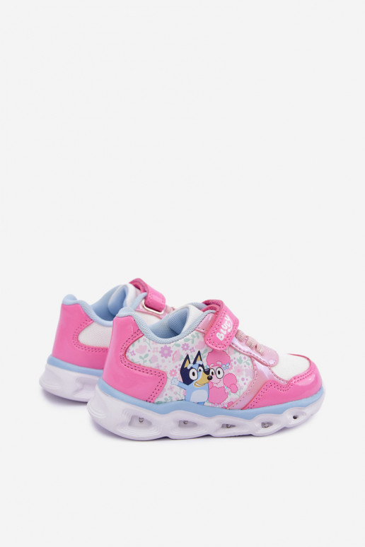 Zapatillas para niños Bluey con suela brillante 8704215 en rosa