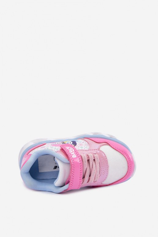 Zapatillas para niños Bluey con suela brillante 8704215 en rosa