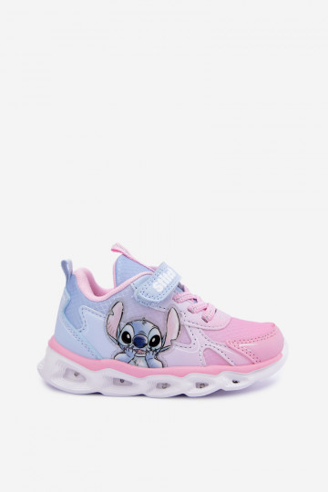 Zapatillas para niños Stitch con suela brillante 8703815 en rosa-azul 2