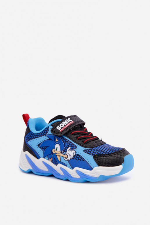 Zapatillas para niños Sonic con suela brillante 8702946 en azul oscuro