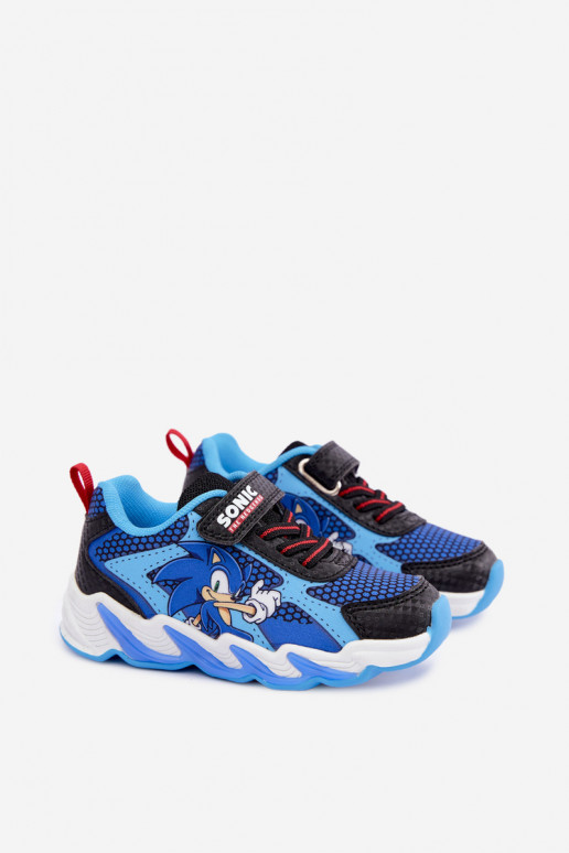 Zapatillas para niños Sonic con suela brillante 8702946 en azul oscuro