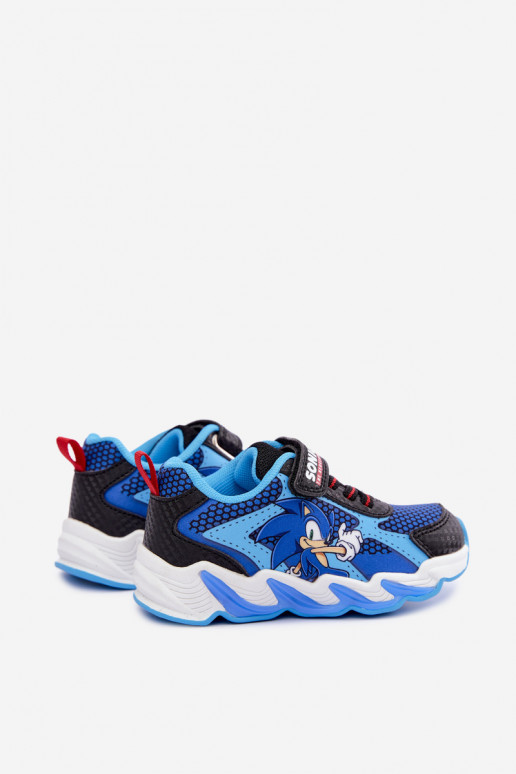 Zapatillas para niños Sonic con suela brillante 8702946 en azul oscuro