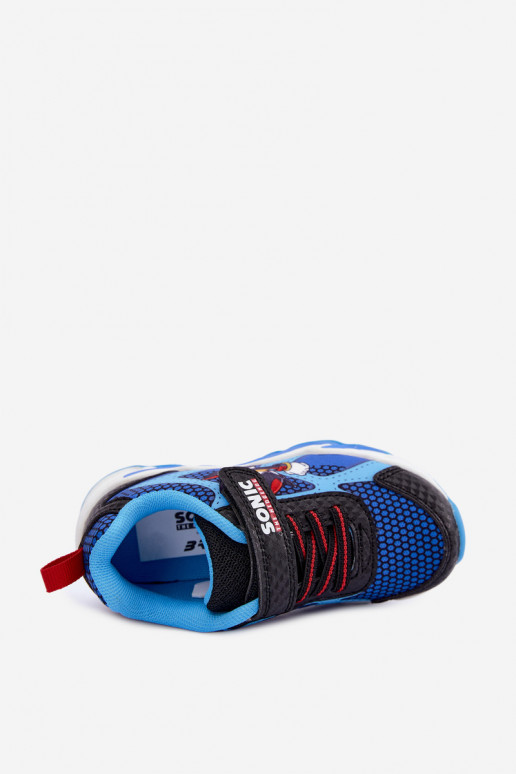 Zapatillas para niños Sonic con suela brillante 8702946 en azul oscuro