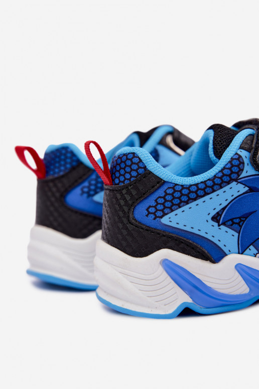 Zapatillas para niños Sonic con suela brillante 8702946 en azul oscuro