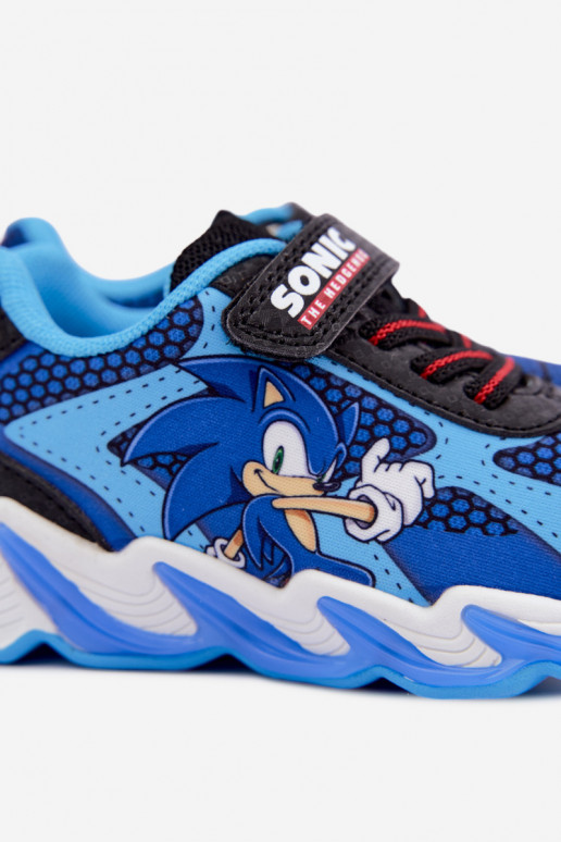 Zapatillas para niños Sonic con suela brillante 8702946 en azul oscuro