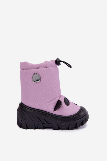 Botas de nieve para niños de material impermeable Bartek 11045801 en violeta 2