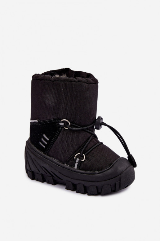 Botas de nieve para niños Bartek 11045703 en negro