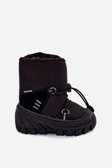 Botas de nieve para niños Bartek 11045703 en negro 2