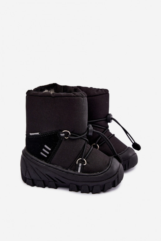 Botas de nieve para niños Bartek 11045703 en negro