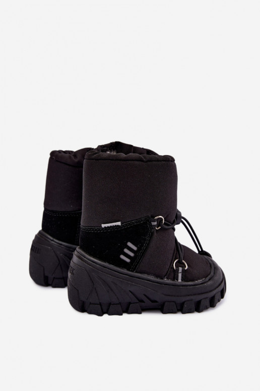 Botas de nieve para niños Bartek 11045703 en negro