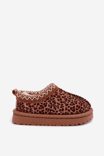 Botas de nieve para niños con estampado de leopardo Ysmerine 2