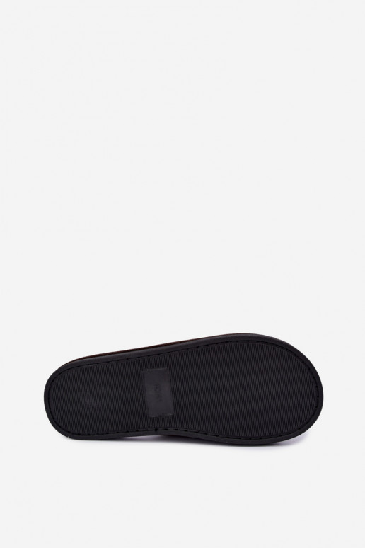 zapatillas de casa para hombres en color marrón Dervan