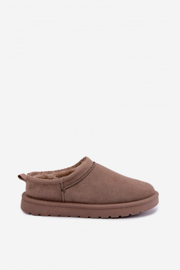 botas de nieve bajas para mujer en color arena Rosmina 2