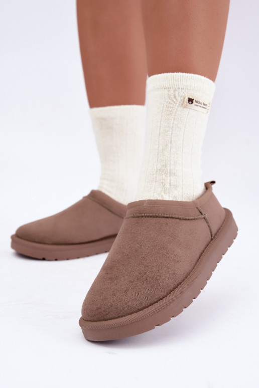 botas de nieve bajas para mujer en color arena Rosmina