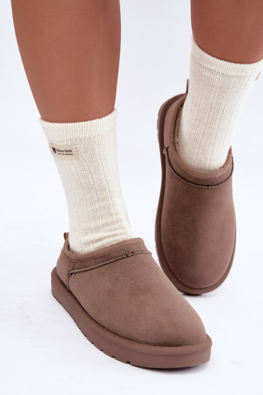 botas de nieve bajas para mujer en color arena Rosmina