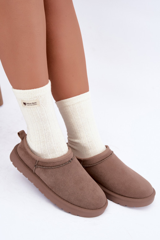 botas de nieve bajas para mujer en color arena Rosmina