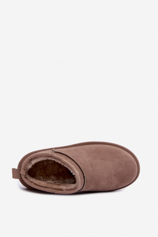 botas de nieve bajas para mujer en color arena Rosmina