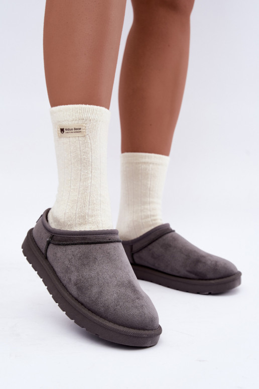 botas de nieve bajas para mujer en color gris Rosmina