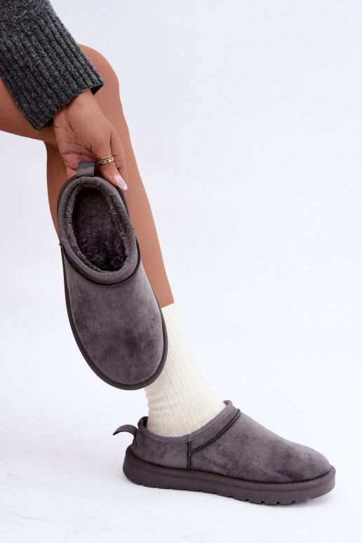botas de nieve bajas para mujer en color gris Rosmina