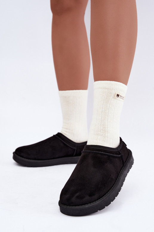 botas de nieve bajas para mujer en color negro Rosmina