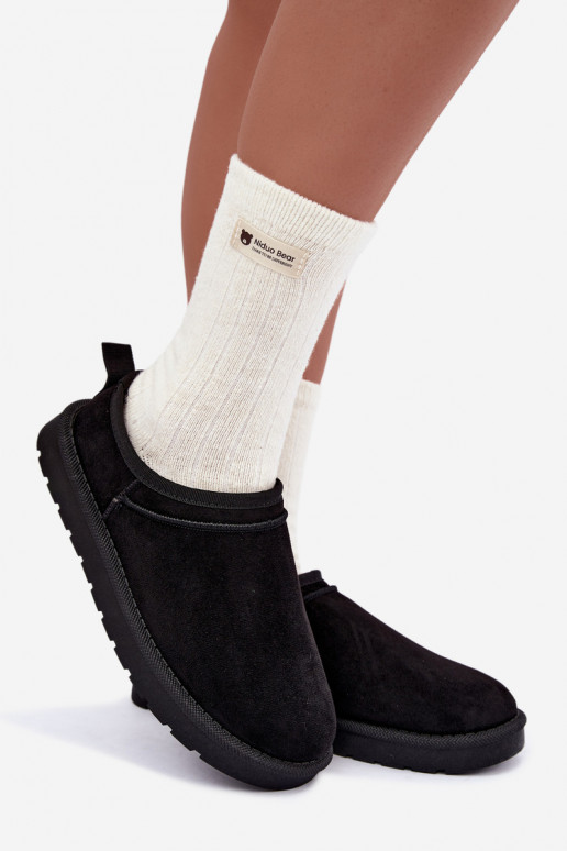 botas de nieve bajas para mujer en color negro Rosmina