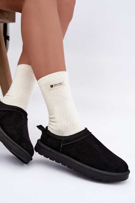botas de nieve bajas para mujer en color negro Rosmina