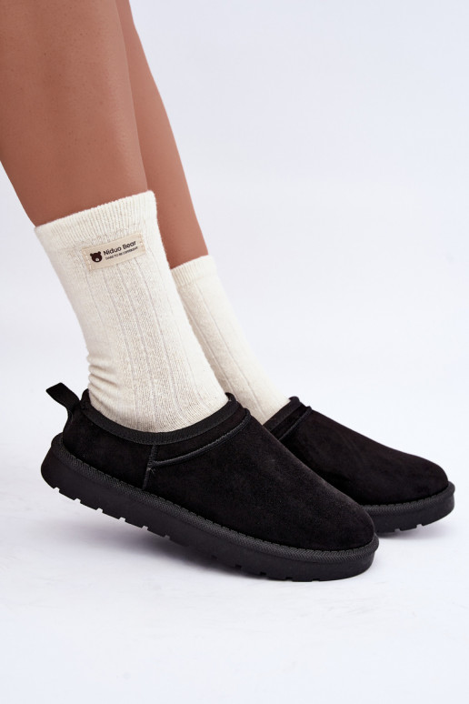 botas de nieve bajas para mujer en color negro Rosmina