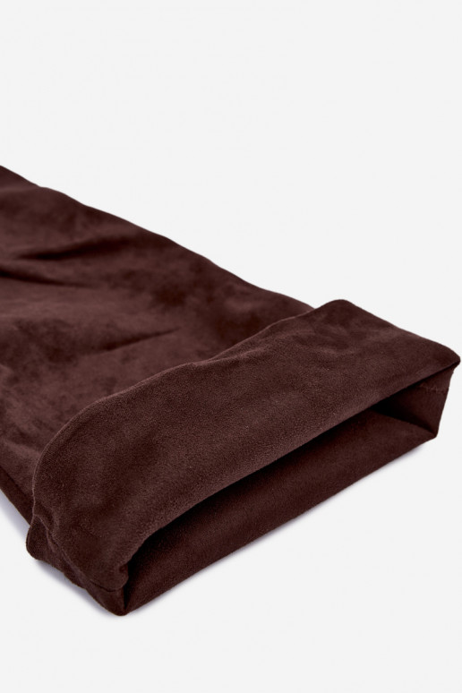 Botas altas para mujer con tacones delgados en color marrón Aderelle