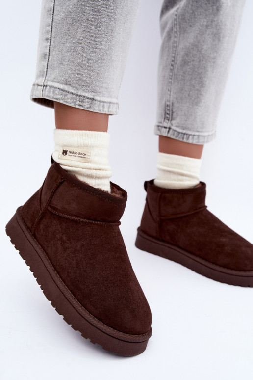 Botas de nieve para mujer CzekoladoĮe Rosienne