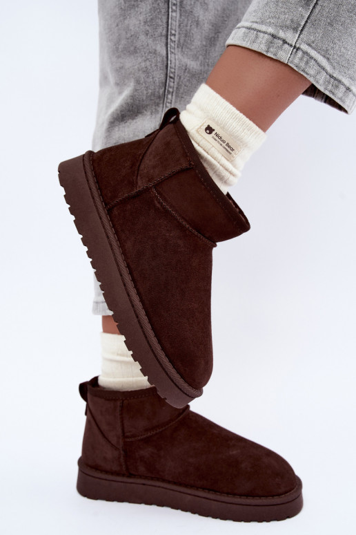 Botas de nieve para mujer CzekoladoĮe Rosienne