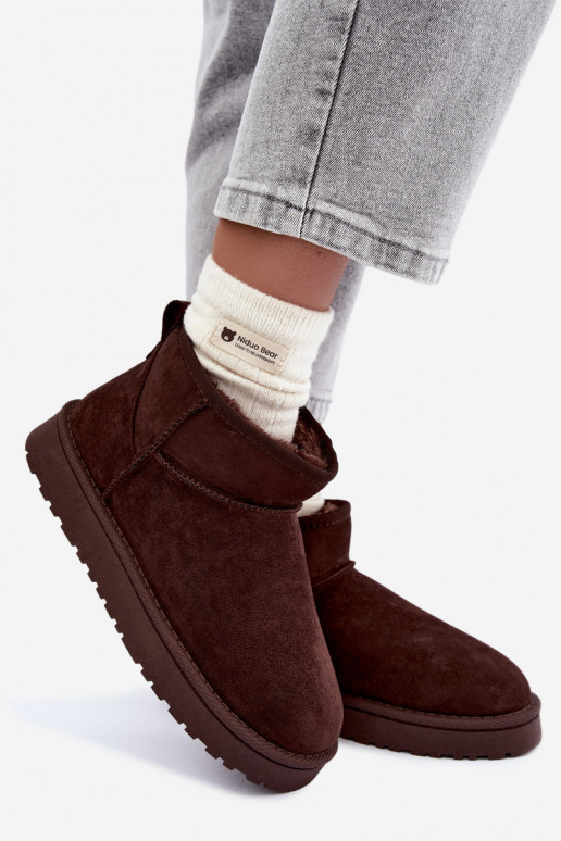 Botas de nieve para mujer CzekoladoĮe Rosienne