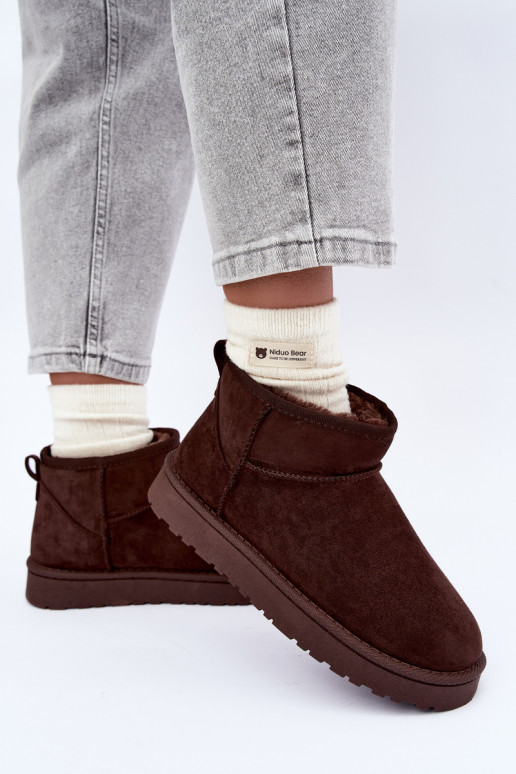 Botas de nieve para mujer CzekoladoĮe Rosienne