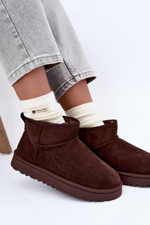 Botas de nieve para mujer CzekoladoĮe Rosienne