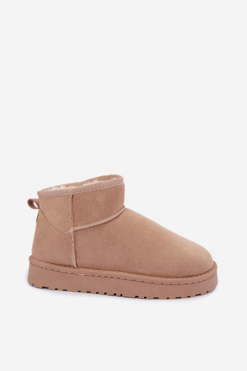 Botas de nieve para mujer en color arena Rosienne