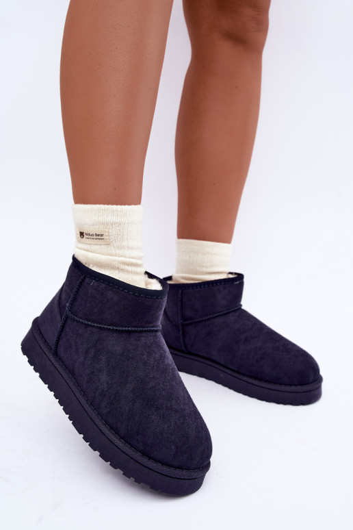 Botas de nieve para mujer en color azul oscuro Rosienne