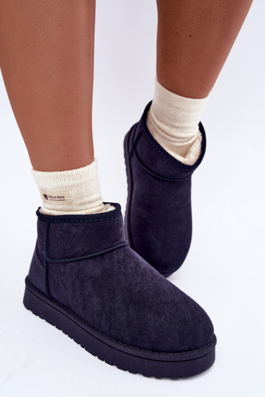 Botas de nieve para mujer en color azul oscuro Rosienne