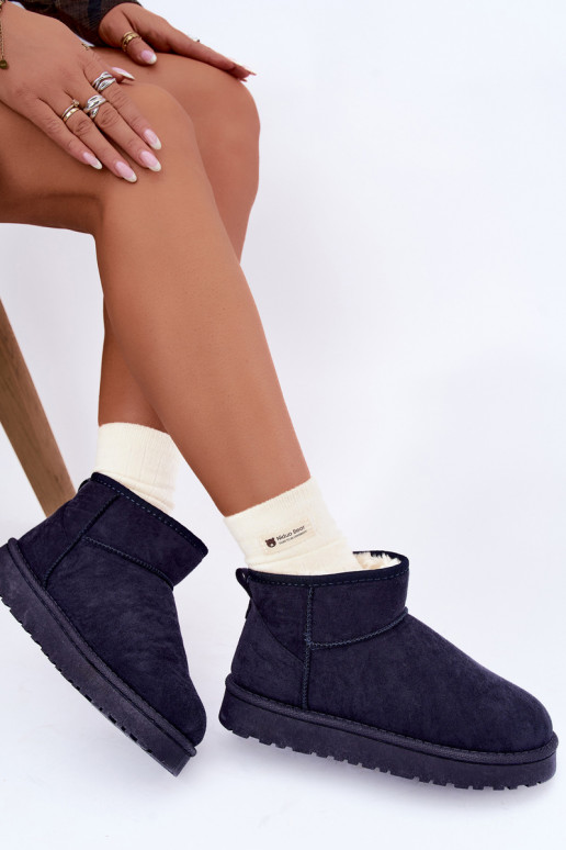 Botas de nieve para mujer en color azul oscuro Rosienne