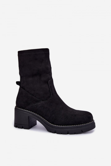 Botines para mujer en color negro Meldrenelle