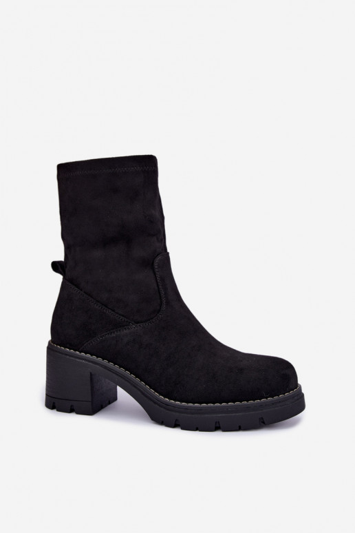 Botines para mujer en color negro Meldrenelle