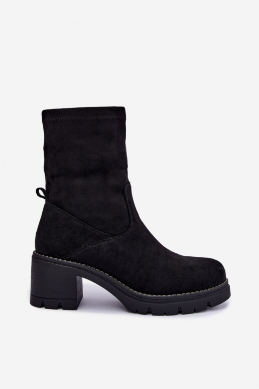 Botines para mujer en color negro Meldrenelle