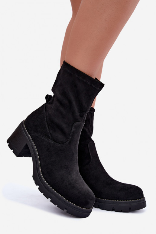 Botines para mujer en color negro Meldrenelle
