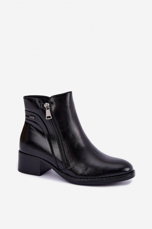 Botines negros acolchados Merseline