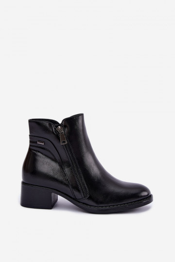Botines negros acolchados Merseline 2