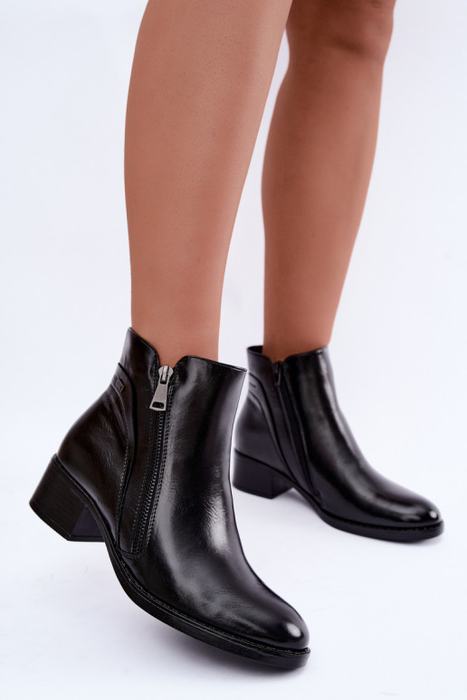 Botines negros acolchados Merseline