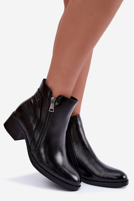 Botines negros acolchados Merseline