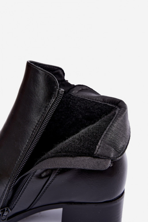 Botines negros acolchados Merseline
